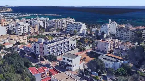 11 flats for sale with garage space in the centre of Sta. Eulalia - Ibiza